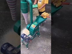 Crushed Rice Straw Wheat Straw Grain Maize Straw Crusher Hammer Crusher Agricultural Machinery Elect