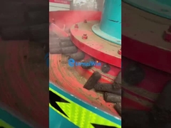 Biomass briquetting machine