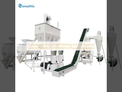 Customizable Animal Feed Pelletizing Line with Engineer Guide Installation and 380V/50Hz/3Phase Power Supply