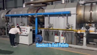 Continuous carbonization furnace