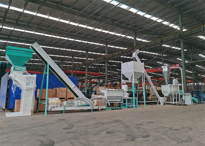 1t/h, 2t/h flat die animal feed production line for chicken feed cattle goat rabbit poultry feed pellet production line