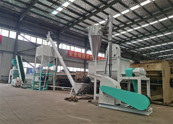 1t/h, 2t/h flat die animal feed production line for chicken feed cattle goat rabbit poultry feed pellet production line