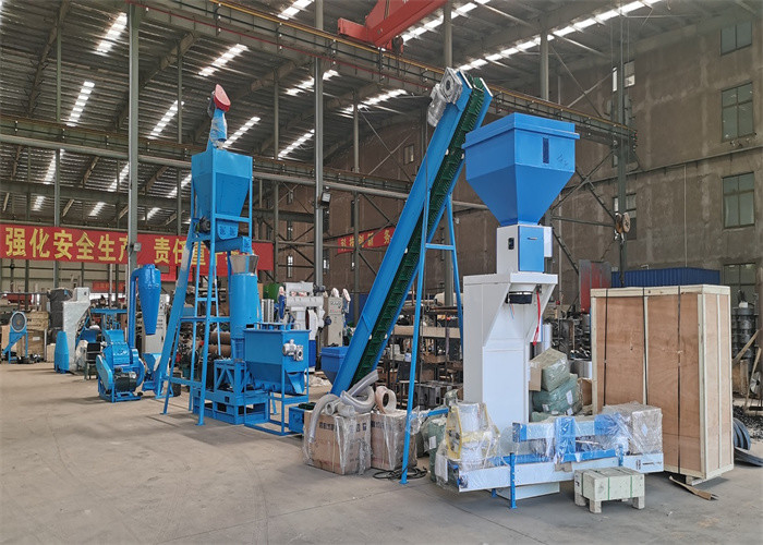 Biomass wood pellet mill for making wood log branch sawdust pelletizer wood pellet production line