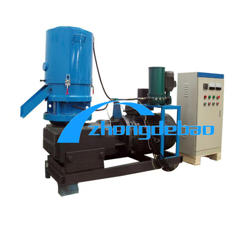 250~500kg/h roller rotate wood pellet mill biofuel straw sawdust pellet making for home heating 1 warranty