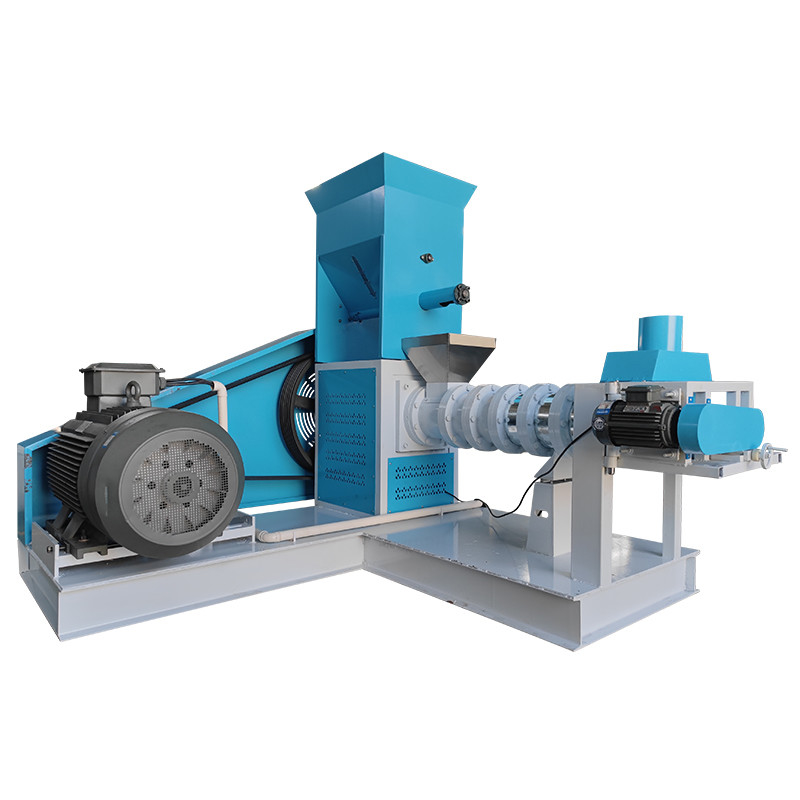 200-300kg/h dog food making machine catfish Tilapia floating fish feed pellet extruder with 1 year of warranty