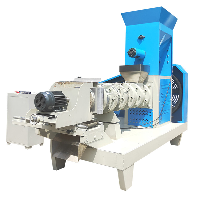 200-300kg/h dog food making machine catfish Tilapia floating fish feed pellet extruder with 1 year of warranty