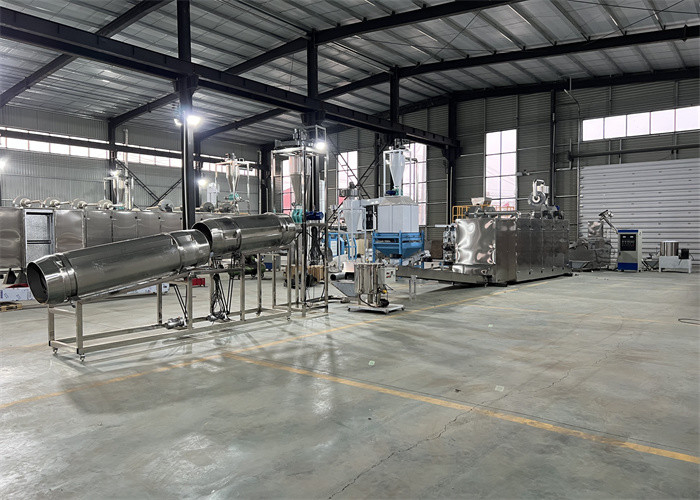 5.5kw Animal Feed Pellet Production Line Floating Fish Poultry Feed Production Line