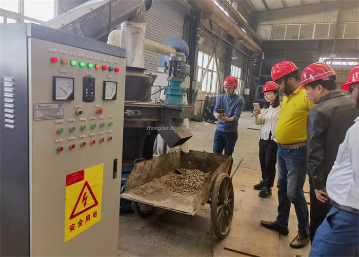 High capacity vertical ring die biomass pellet machine sawdust processing wood pellet machine with CE