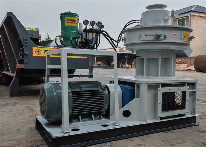 High capacity vertical ring die biomass pellet machine sawdust processing wood pellet machine with CE