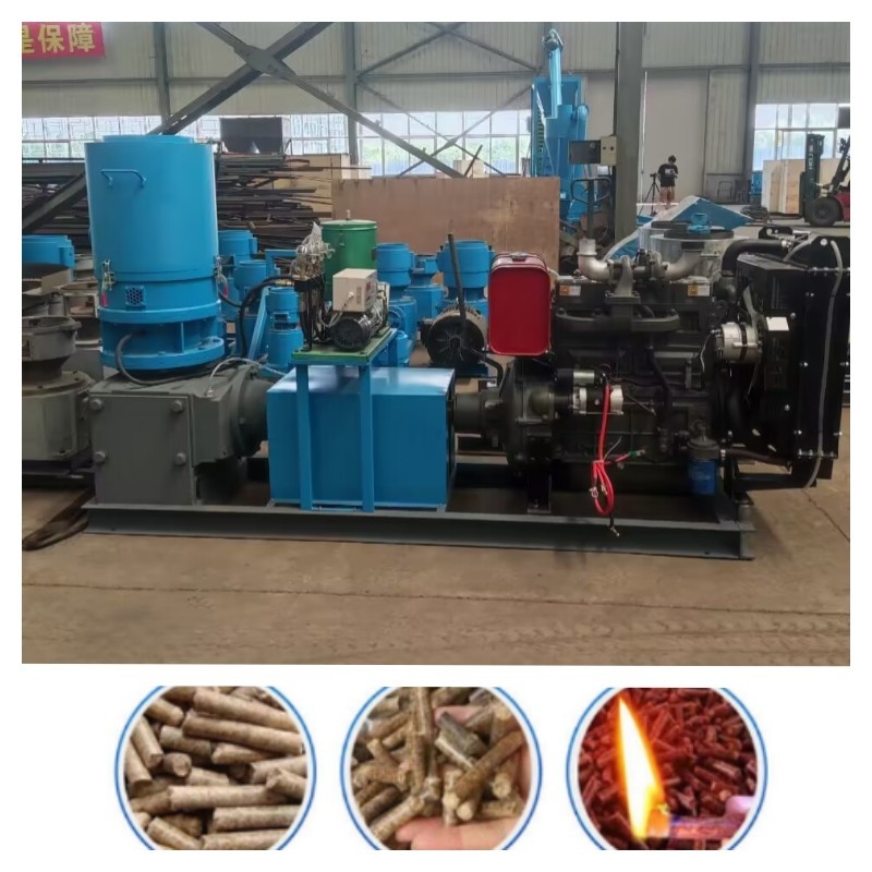 22kw-55kw 300-800KG/H  wood pellet mill Export to Europe fully automatic with CE