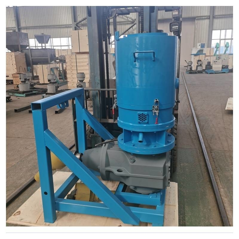 Flat Die 300-800kg /H Biomass Wood Pellet Mill  Sawdust Pellet Machine With CE Certificate