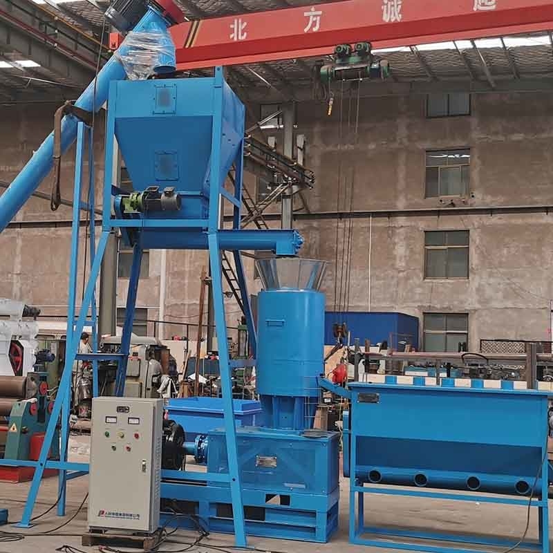 600-800kg/H Wood Pellet Production Line Biomass Pellet Making Machine Flat Die