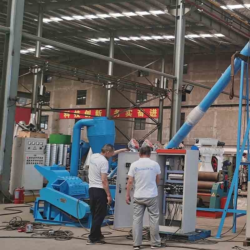 600-800kg/H Wood Pellet Production Line Biomass Pellet Making Machine Flat Die