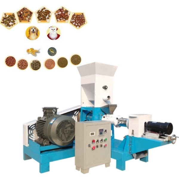 100-500kg/H Capacity Cat Pet Dog Food Extruder Machine Floating Fish Feed Production Line Feed Processing Machines
