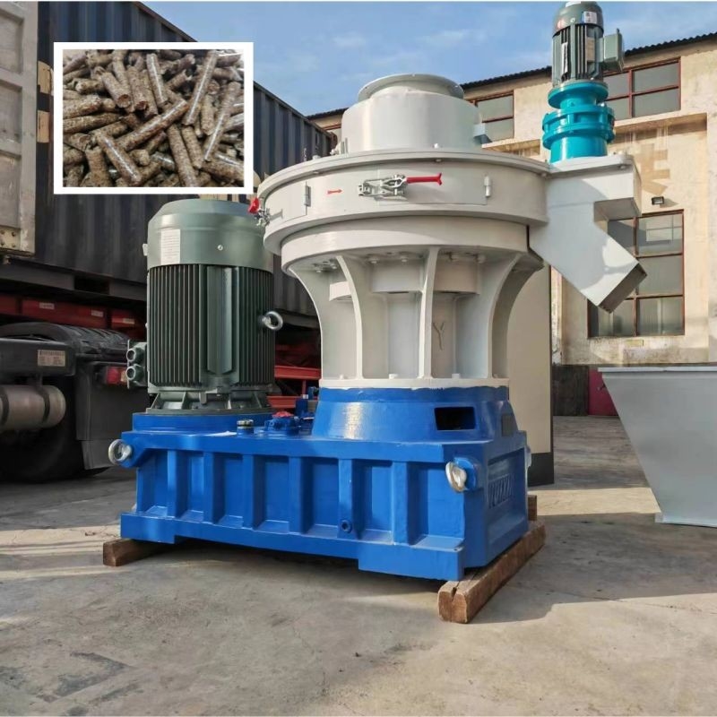 1~3t/H Ring Die Biomass Fuel Wood Pellet Mill With 8mm Pellets For Home Heating