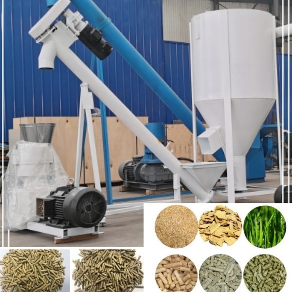 Animal Chicken Feed Maker Machine 100-1200kg/H Animal Feed Production Line