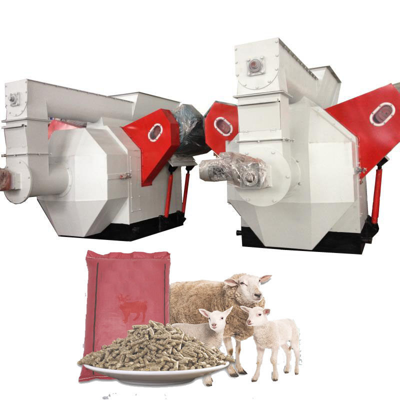 2000kg/H Capacity Ring Die Feed Pellet Mill with Stainless Steel Construction for Poultry Feed