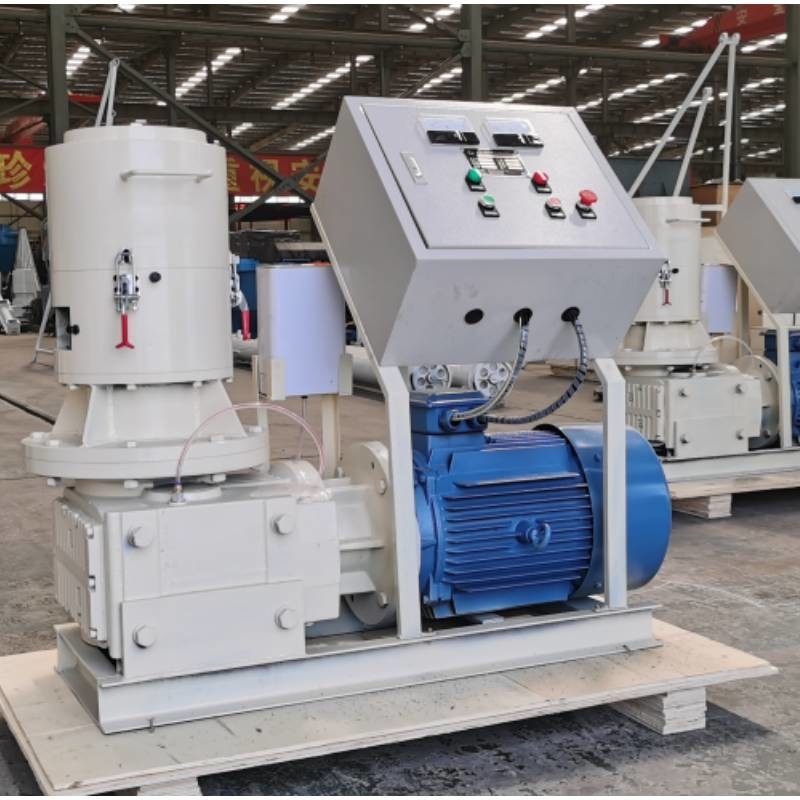 Straw Wood Pellet Mill Rice Husk Biomass Fuel Pellet Making Machine 100 - 1000 Kg
