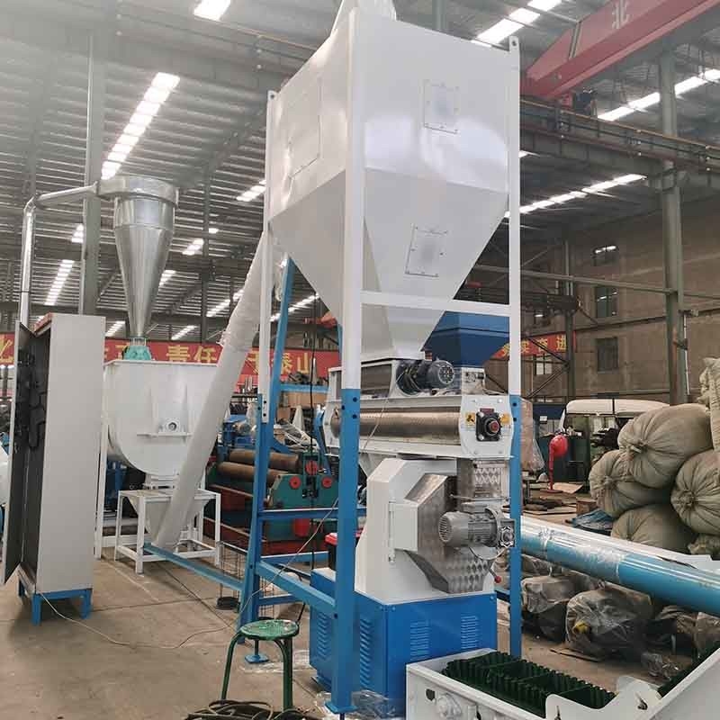 Flat Ring Die Pellet Mill Animal Feed Pelletizing Line for and Engineer Guide Installation