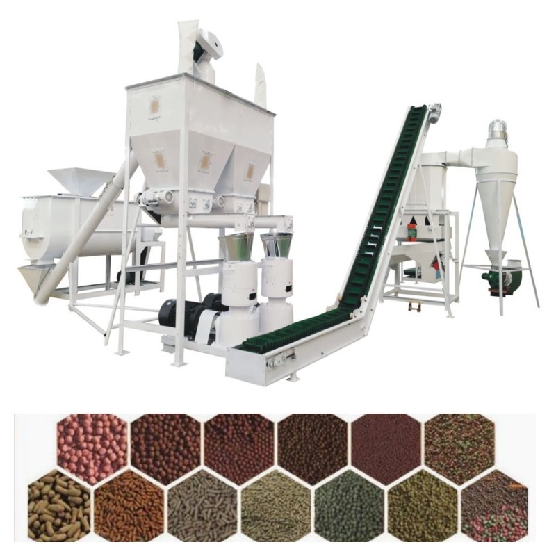 30kw Electric Feed Pellet Mill 300-400kg/H Rabbit Feed Pellet Mill For Poultry Feed