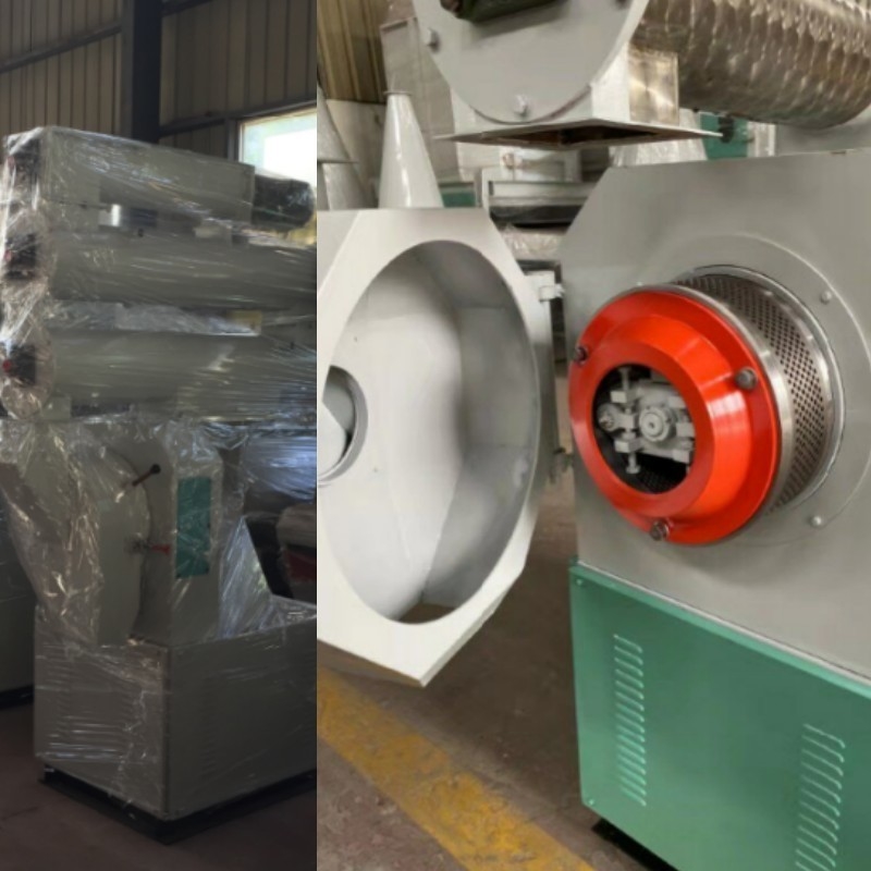 1Ton/H Rabbit Pellet Maker Cattle Chicken Feed 22kw Pelleting Machine For Fish Feed