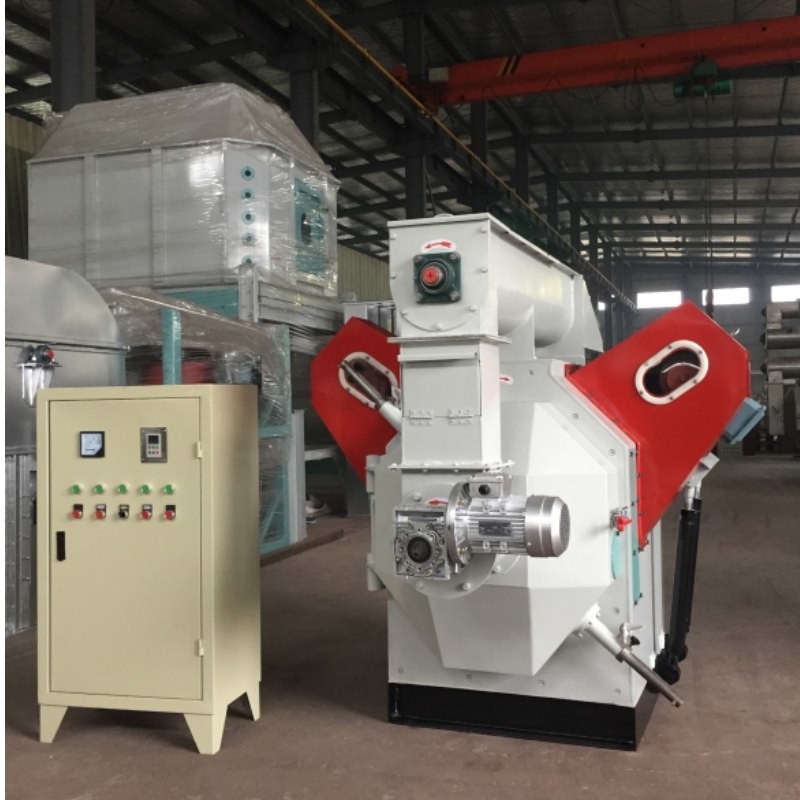 1-10T/H Ring Die Poultry Feed Pellet Mill Small Chicken Feed Pellet Machine 1.5mm 12mm