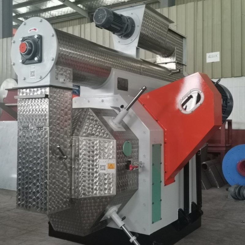 1-10T/H Ring Die Poultry Feed Pellet Mill Small Chicken Feed Pellet Machine 1.5mm 12mm