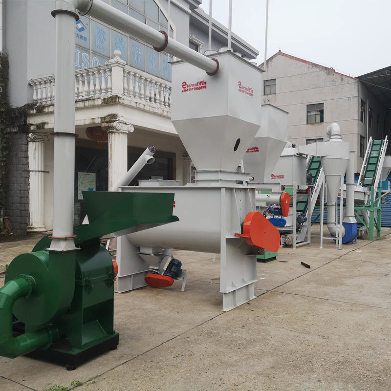 2t/H Feed Pellet Production Line Chicken Baby Feed Production Line Size 1mm-20mm