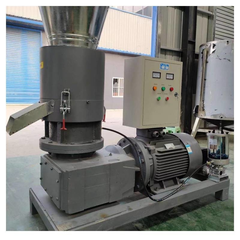 500kg/H Flat Die Wood Pellet Mill 380V Wood Pellet Production Machine CE