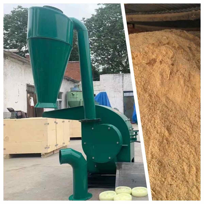 Grain Straw Husk Grass Corn MaizeHay Strong Feed Hammer Mill To Grinding Fodder flour