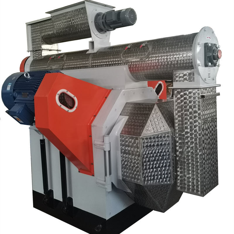 1tph Pellet Mill Machine Large Cattle Sheep Feed Horizontal Ring Die Pellet Machine