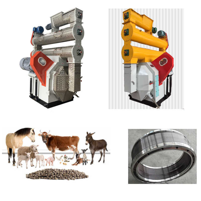 High-Efficiency Feed Pellet Production Line Clean Crush Mix Granulate Cool Screen Pack
