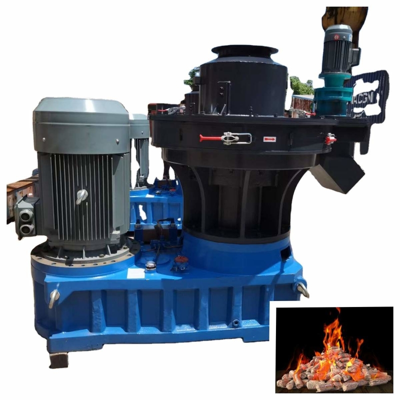 800-1000kg/H Wood Pellet Mill Machine Coconut Peanut Husk Ring Die Pellet Mill