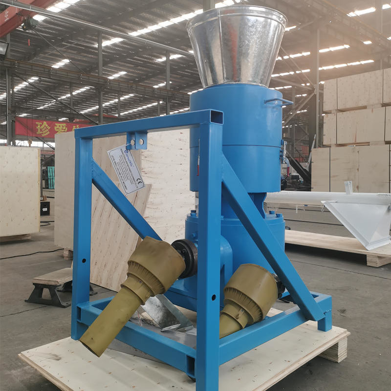 2/3 Roller PTO Wood Pellet Mill Diesel Engine 80dB Noise PTO  Pellet Machine