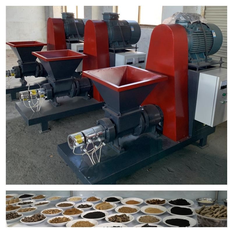 8-10% Moisture Biomass Briquetting Machine 1.1-1.3g/Cm3 Density Biofuel Briquette Machine