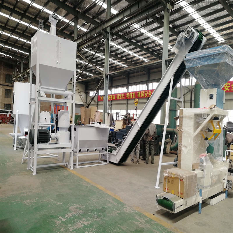 60-200kw Wood Pellet Production Line Flat Die Pellet Mill And Roller Wearing Parts