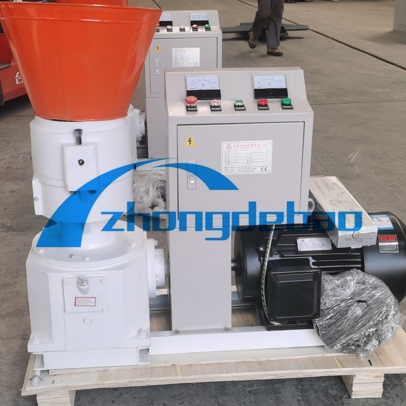 Customized Feed Pellet Mill Machine 90-120 KG/H For Poultry Animal Feed Food