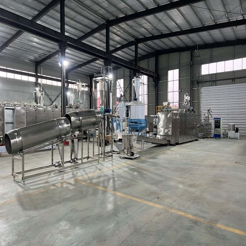 Koi feed production line and ornamental floating feed extruder production line