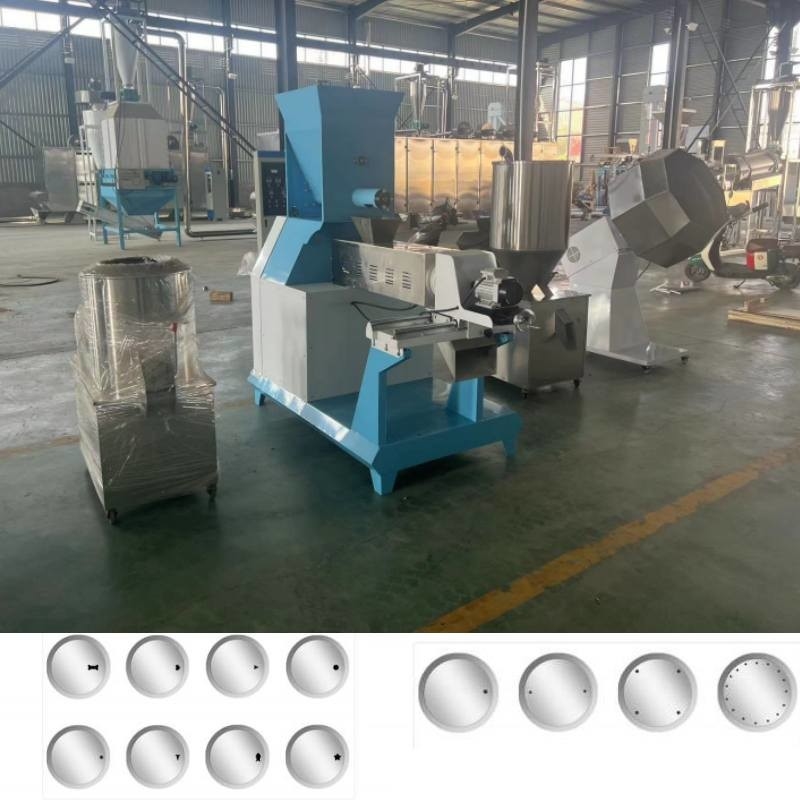 Single Screw Feed Puffing Extruder Mill With 1mm-20mm For Animal/Pet Food
