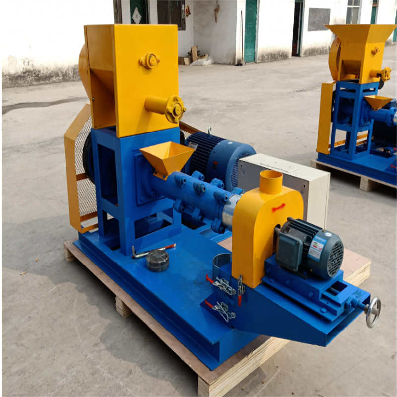 100-120 Kg/H Dry Type Fish Feed Extruder High Efficiency