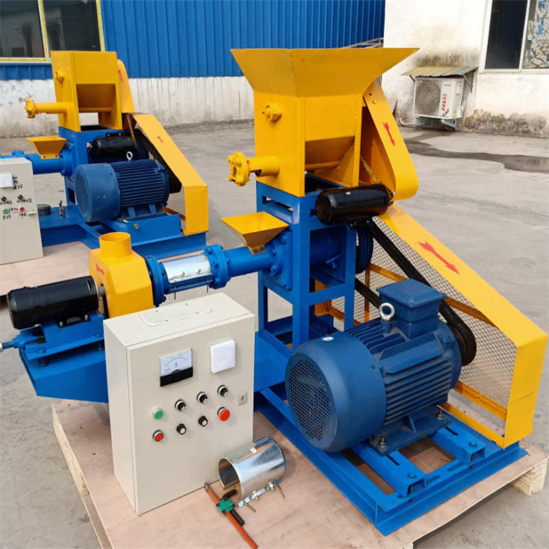 100-120 Kg/H Dry Type Fish Feed Extruder High Efficiency
