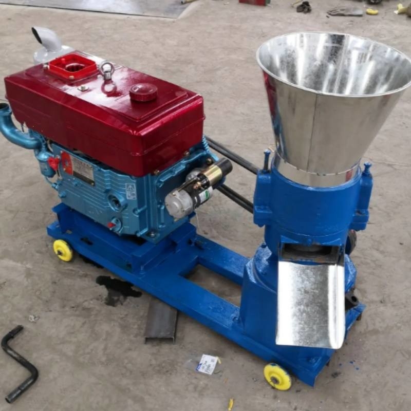 22HP Feed Pellet Mill Color Customization For Chicken Feed