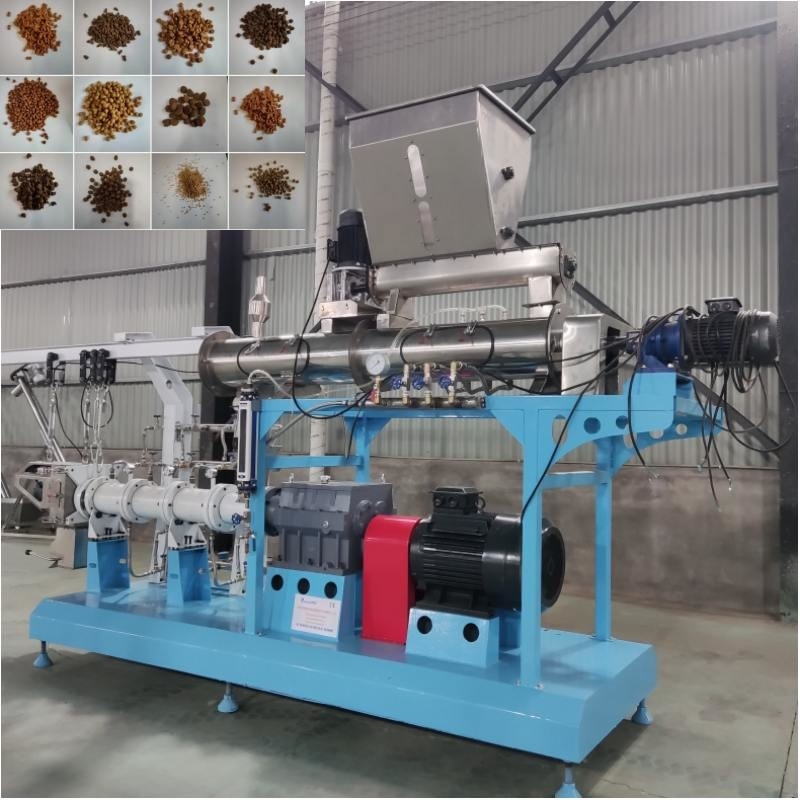 Wet Type Twin Screw Feed Extruder Machine For High-Performance
