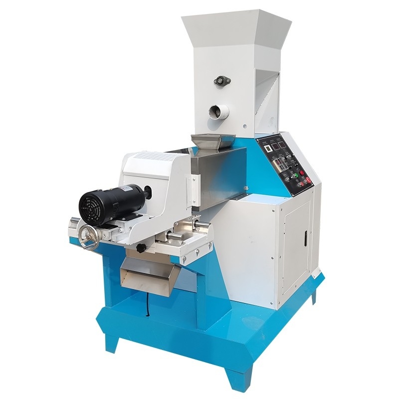 150kg/H Floating Fish Feed Extruder Custom Made Color