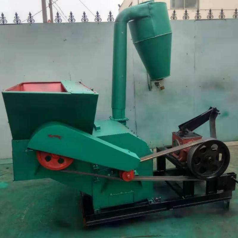 0.9-2t/H Output Grinder Crusher Machine 22kw Custom Color Wood Crushing