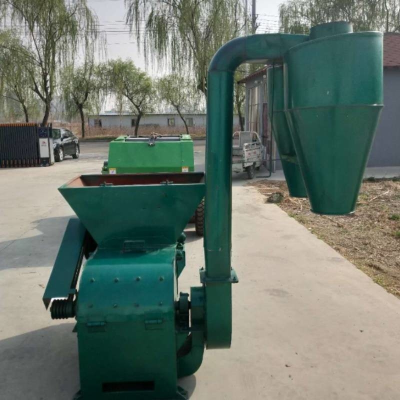0.9-2t/H Output Grinder Crusher Machine 22kw Custom Color Wood Crushing