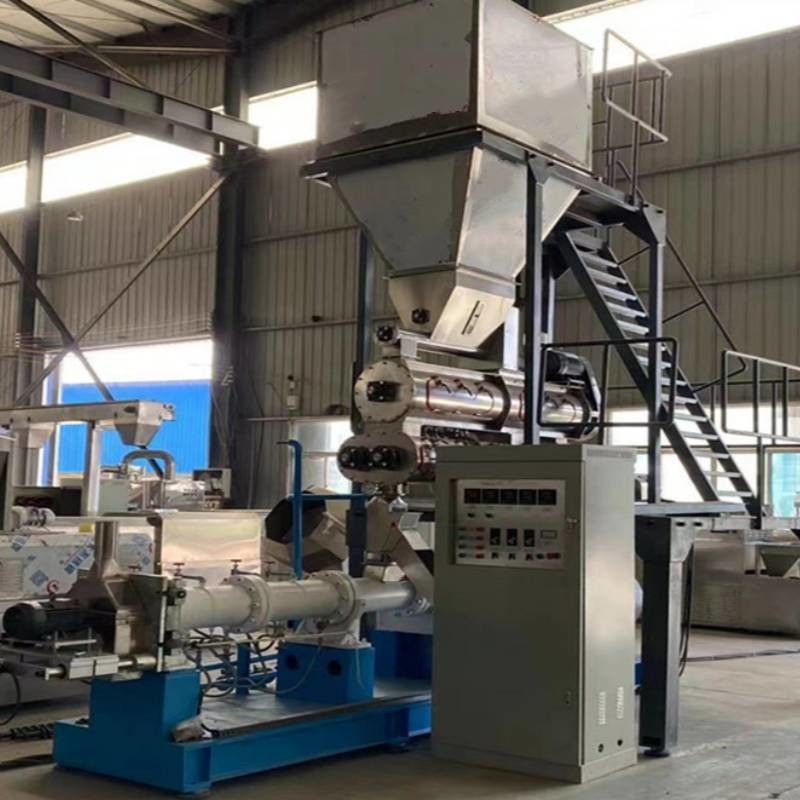 45-50kg/H Floating Feed Extruder Machine Floating Fish Feed Production Line Stainless Steel