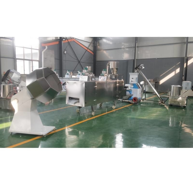 45-50kg/H Floating Feed Extruder Machine Floating Fish Feed Production Line Stainless Steel