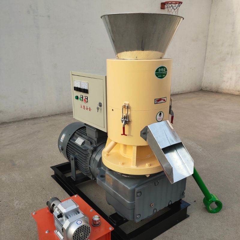 1 Ton/H Wood Sawdust Pellet Making Machine Fuel Pellet Mill Customized Color