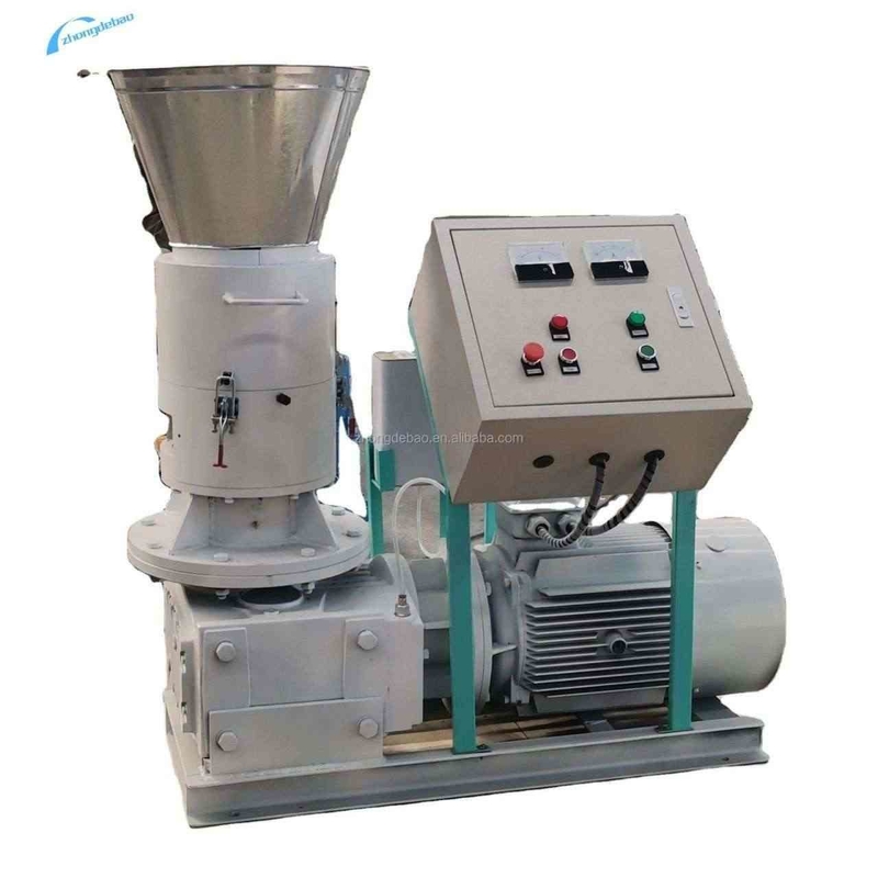 Moving Roller Wood Pellet Mill Machine 250-350 KG/H For Biomass Sawdust Pellet